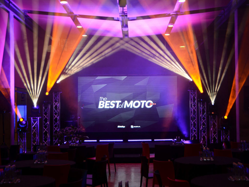 ekran diodowy, światło eventowe, nagłośnienie gali