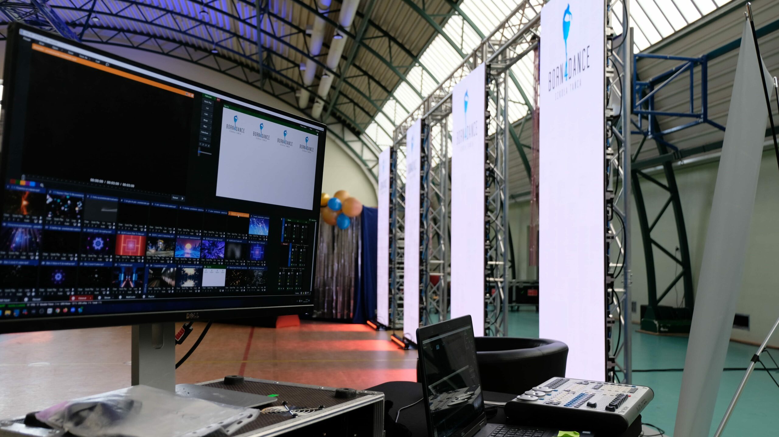 Ekrany LED scenografia