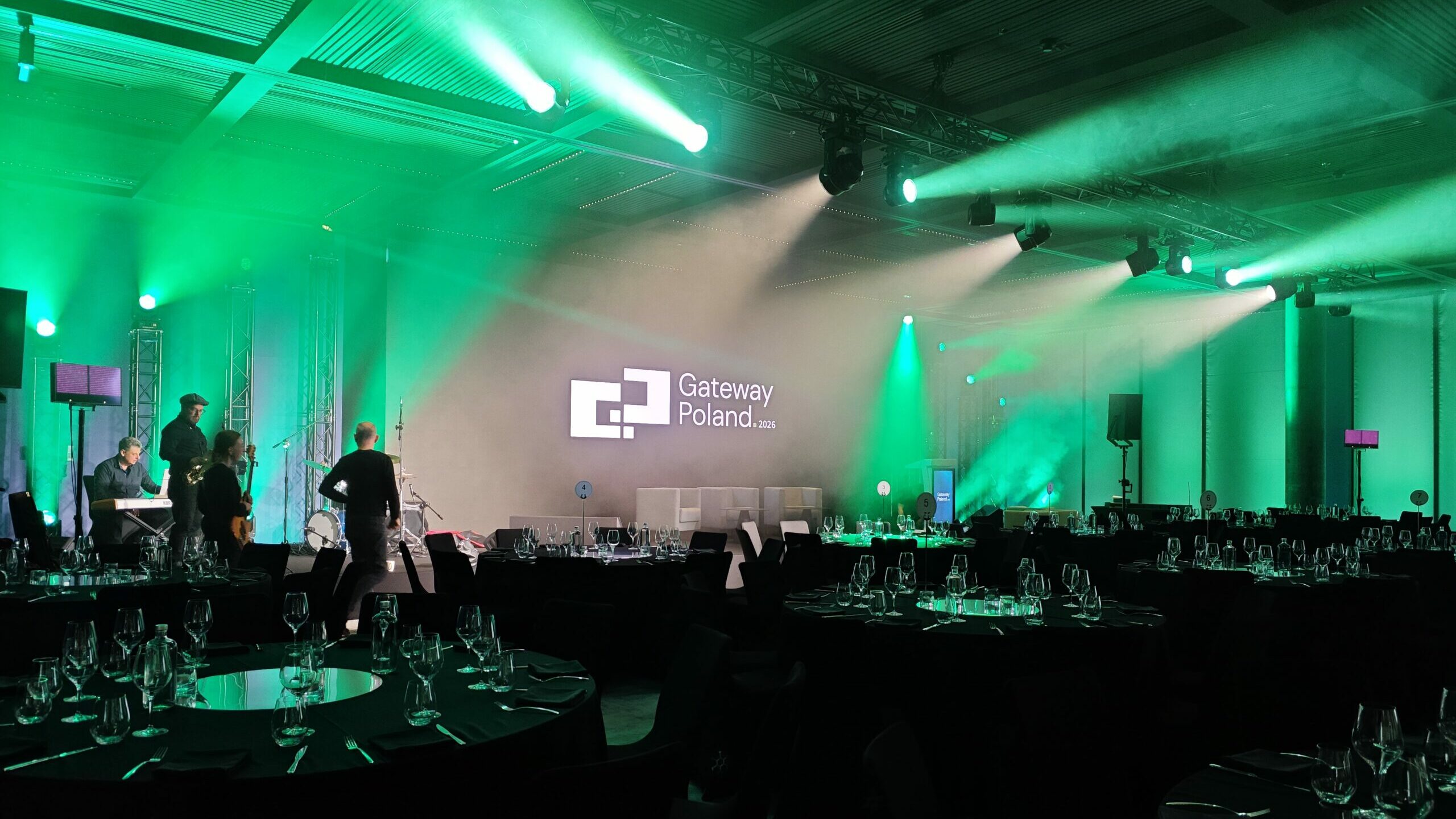 Występ zespołu podczas gali PLDCA Industry Awards – nagłośnienie d&b audiotechnik